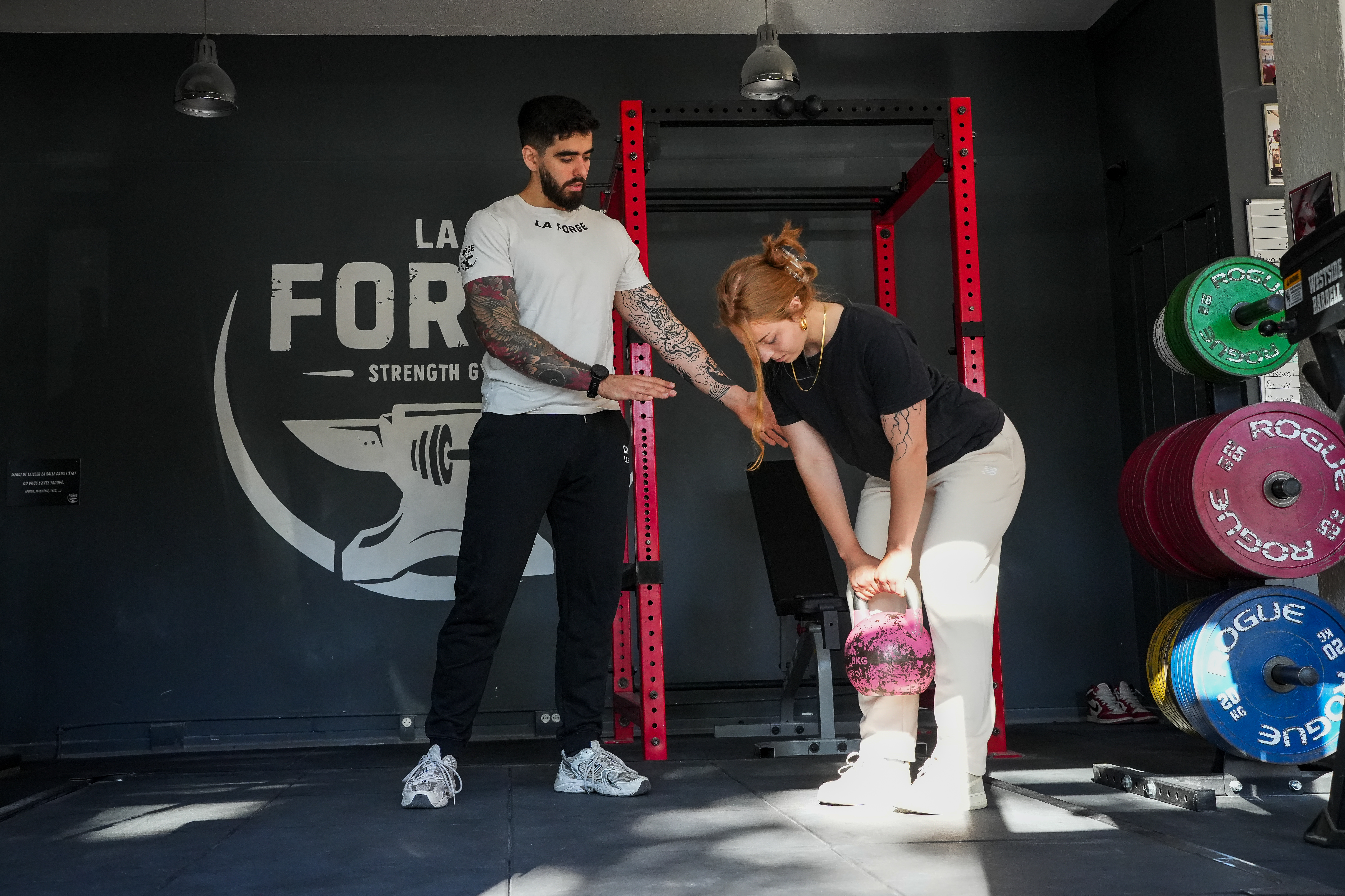 Coach sportif en séance à Montpellier