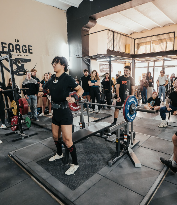 Compétition force athlétique à La Forge Montpellier